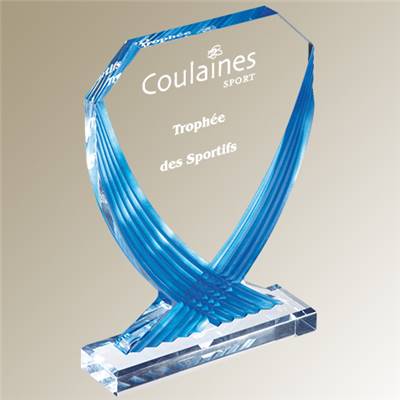 Trophée Plexiglas Personnalisable 23cm - PL57B