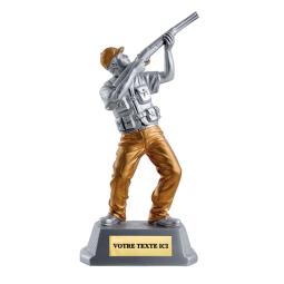 Trophée chasse résine 19cm