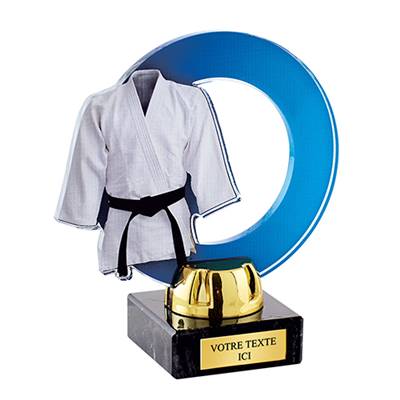 Trophée combat plexiglas 12cm - PN04C