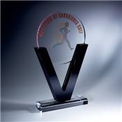 Trophée Plexiglas personnalisable 29cm - PL049