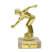 Trophée pétanque plastique 12cm - FST1031