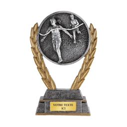 Trophée running femme 18cm
