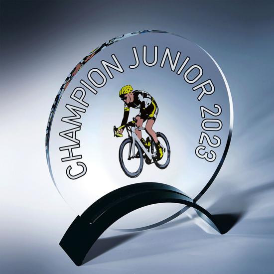 Trophée acrylique personnalisable 
