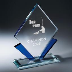 Trophée Verre à personnaliser 