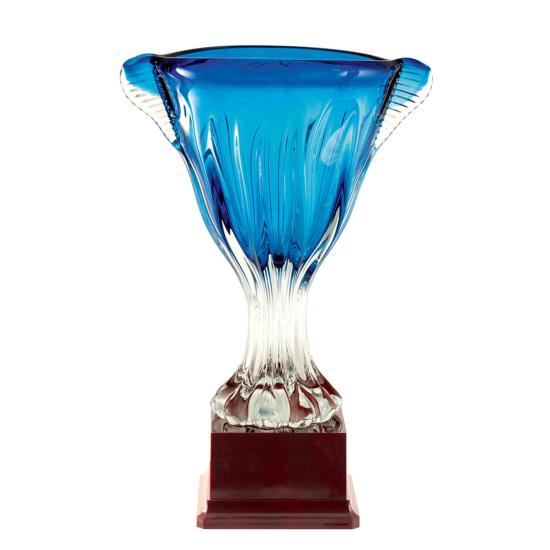 Trophée verre vase