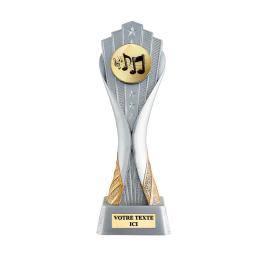 Trophée porte-centre résine