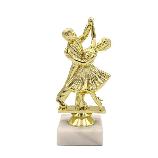 Trophée danse salon plastique 15cm