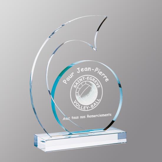 Trophée Plexiglas Personnalisable 22cm - PL59