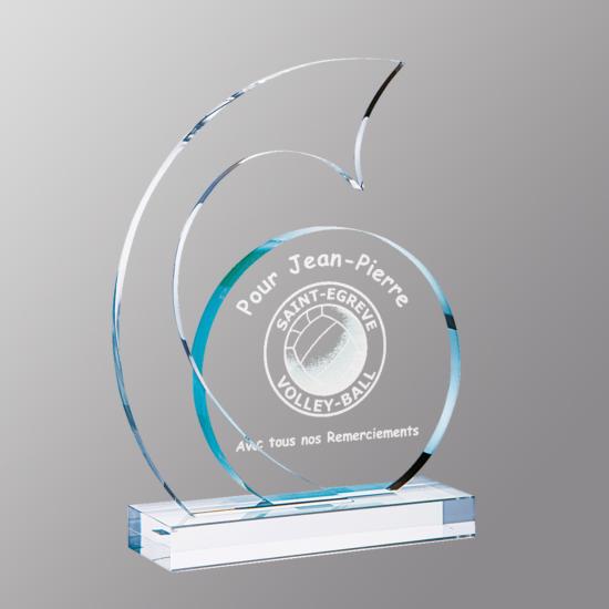 Trophée Plexiglas design