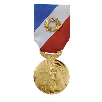 Médaille sécurité intérieure OR - SIOme