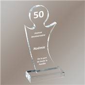 Trophée Plexiglas Personnalisable 25cm - PL55