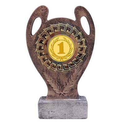 Trophée porte-centre résine 17cm - RS992B