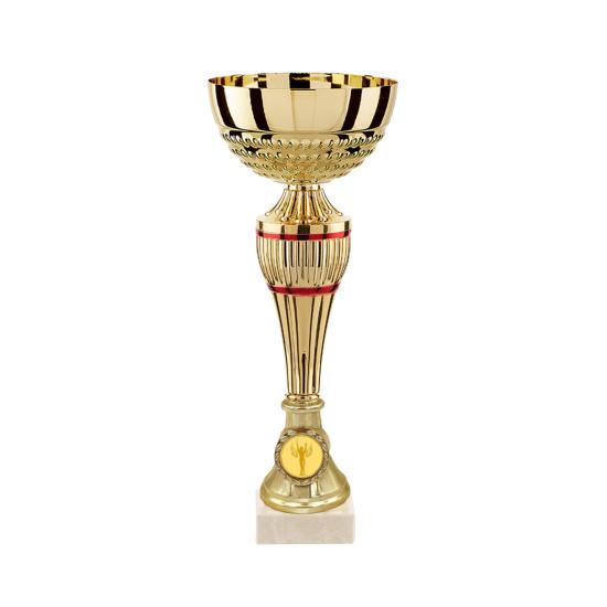 Coupe argent bleu 22cm