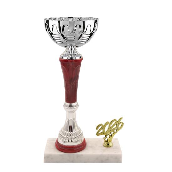 Coupe argent bordeaux 28cm