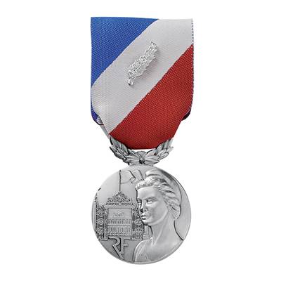 Médaille sécurité intérieure ARGENT - SIAme