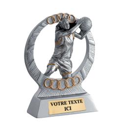 Trophée basket femme résine 11cm - RS2502