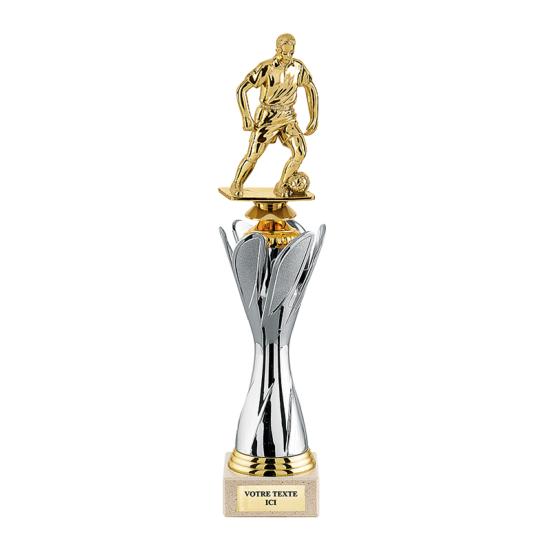 Trophée foot plastique - 4802C