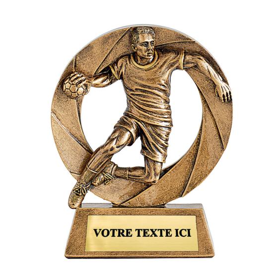 Trophée handball résine 11cm