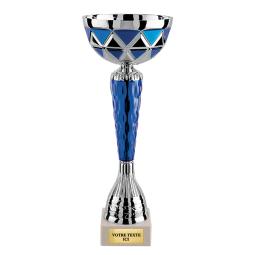 Coupe argent bleu <br>3 tailles disponibles