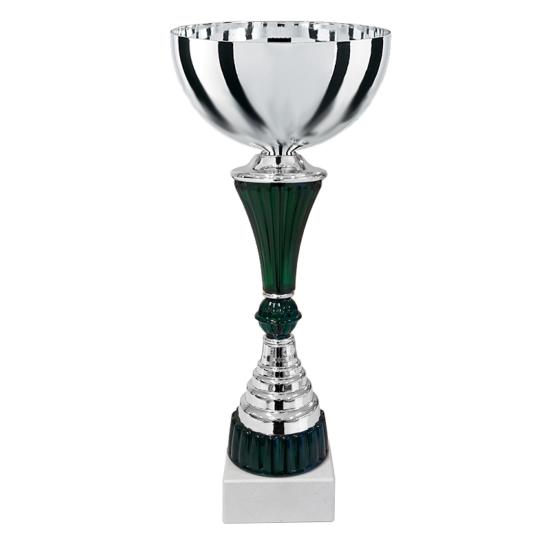 Coupe argent vert 29cm - TDF10H