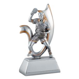 Trophée tennis de table résine 15cm