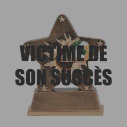 Trophée volley résine 11cm - RS0318