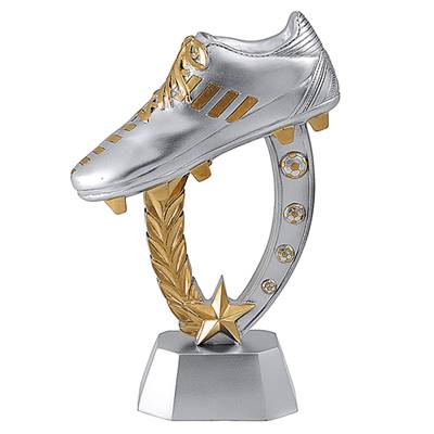 Trophée football féminin RS3109 - déstockage trophées 