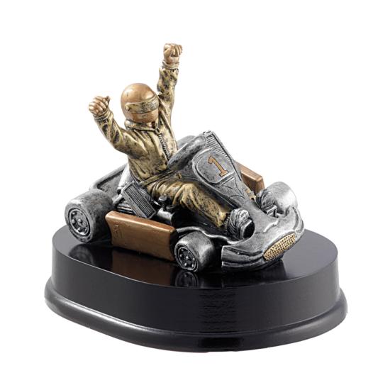 Trophée karting résine