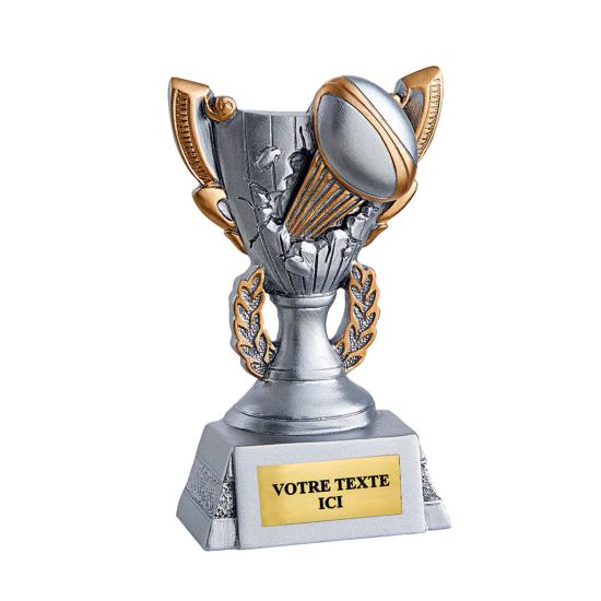 Trophée rugby résine 11cm