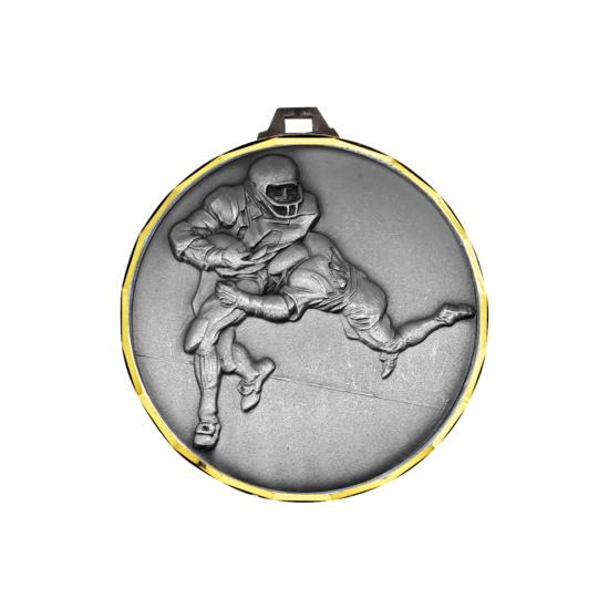 Médaille laiton foot américain Ø50mm  