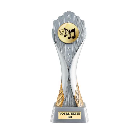 Trophée porte-centre résine