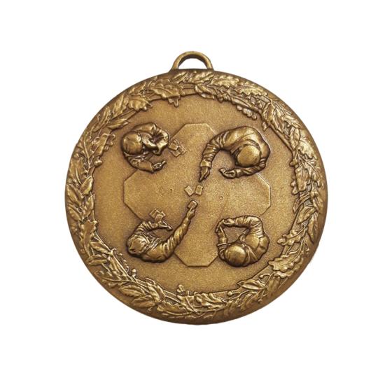 Médaille carte Ø50mm - FSM50ZCARTE