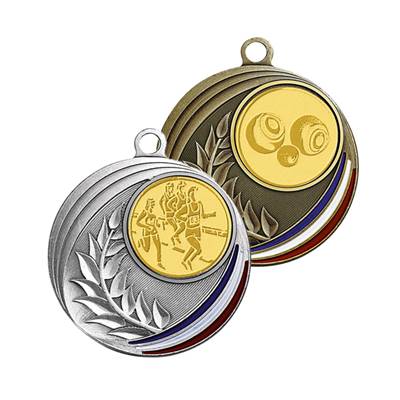 Médaille laiton émaillée Ø50mm - M503T