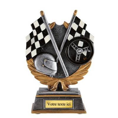 Trophée sport mécanique résine - RS623B