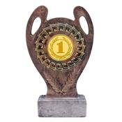 Trophée porte-centre résine 17cm - RS992B