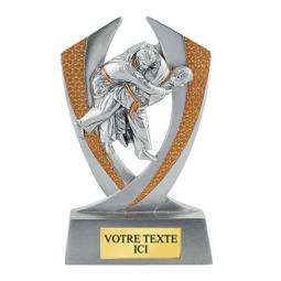 Trophée judo résine 11cm - RS2721