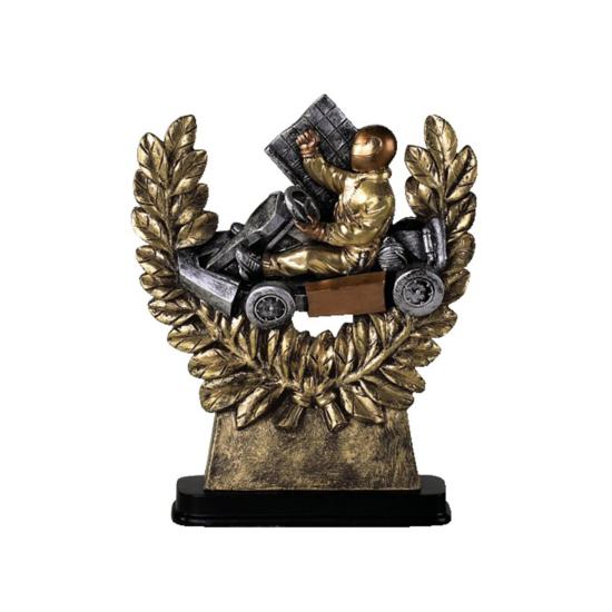 Trophée karting résine 17cm - 9465C