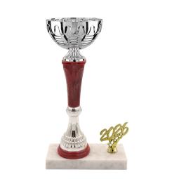 Coupe argent bordeaux 28cm