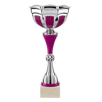 Coupe argent rose 37cm - TDF20H
