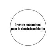 Gravure Médaille Dos 