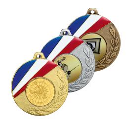 M�daille bleu blanc rouge �50mm