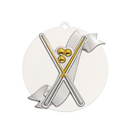 Médaille billard acrylique métal Ø80mm