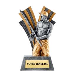 Trophée pêche résine 21cm
