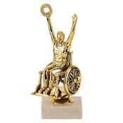 Trophée handisport plastique 16cm