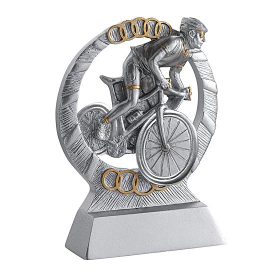 Trophée cyclisme résine 11cm - RS2508
