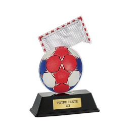 Trophée handball plexiglas 16cm