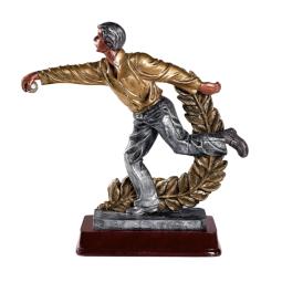 Trophée boule lyonnaise résine - RS0260C