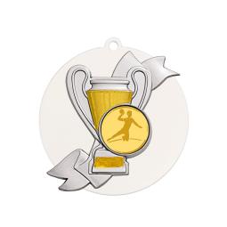 Médaille acrylique métal Ø80mm