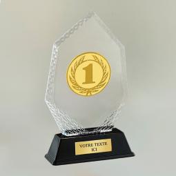 Trophée porte-centre plastique 15cm