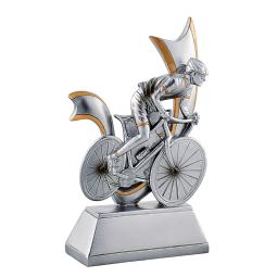 Trophée vélo résine 20cm